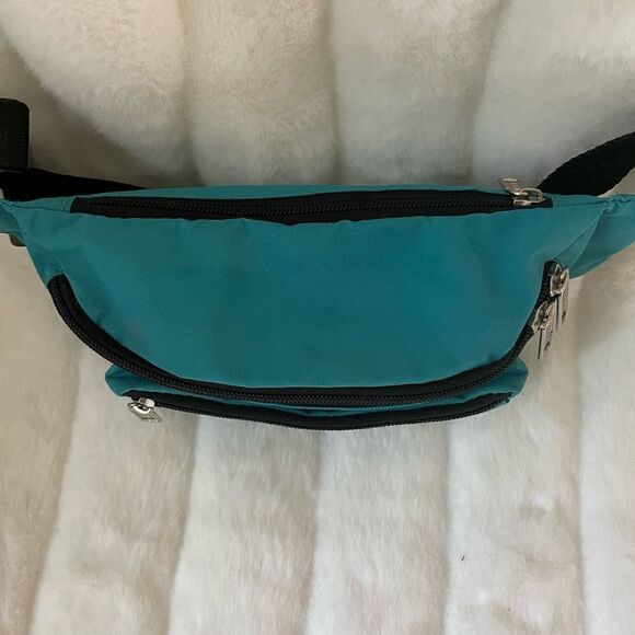 Super pouch teal blue Fanny pack/shoulder bag with adjustable strap - Picture 3 of 12